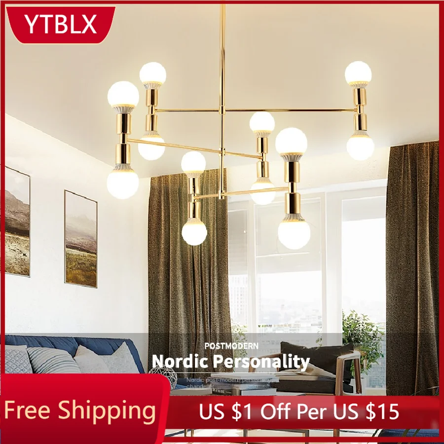 Living Room Pendant Lamp Modern Luxury Coffee Shop Creative Personality Simple Dining Room Bedroom Lamp Art Modeling Lighting
Living Room Pendant Lamp Modern Luxury Coffee Shop Creative Personality Simple Dining Room Bedroom Lamp Art Modeling Lighting