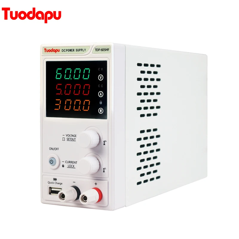 Adjustable DC power supply Laboratory workbench power supply 60V 5A AC switching stabilized voltage workbench power supply Tuoda
Adjustable DC power supply Laboratory workbench power supply 60V 5A AC switching stabilized voltage workbench power supply Tuoda