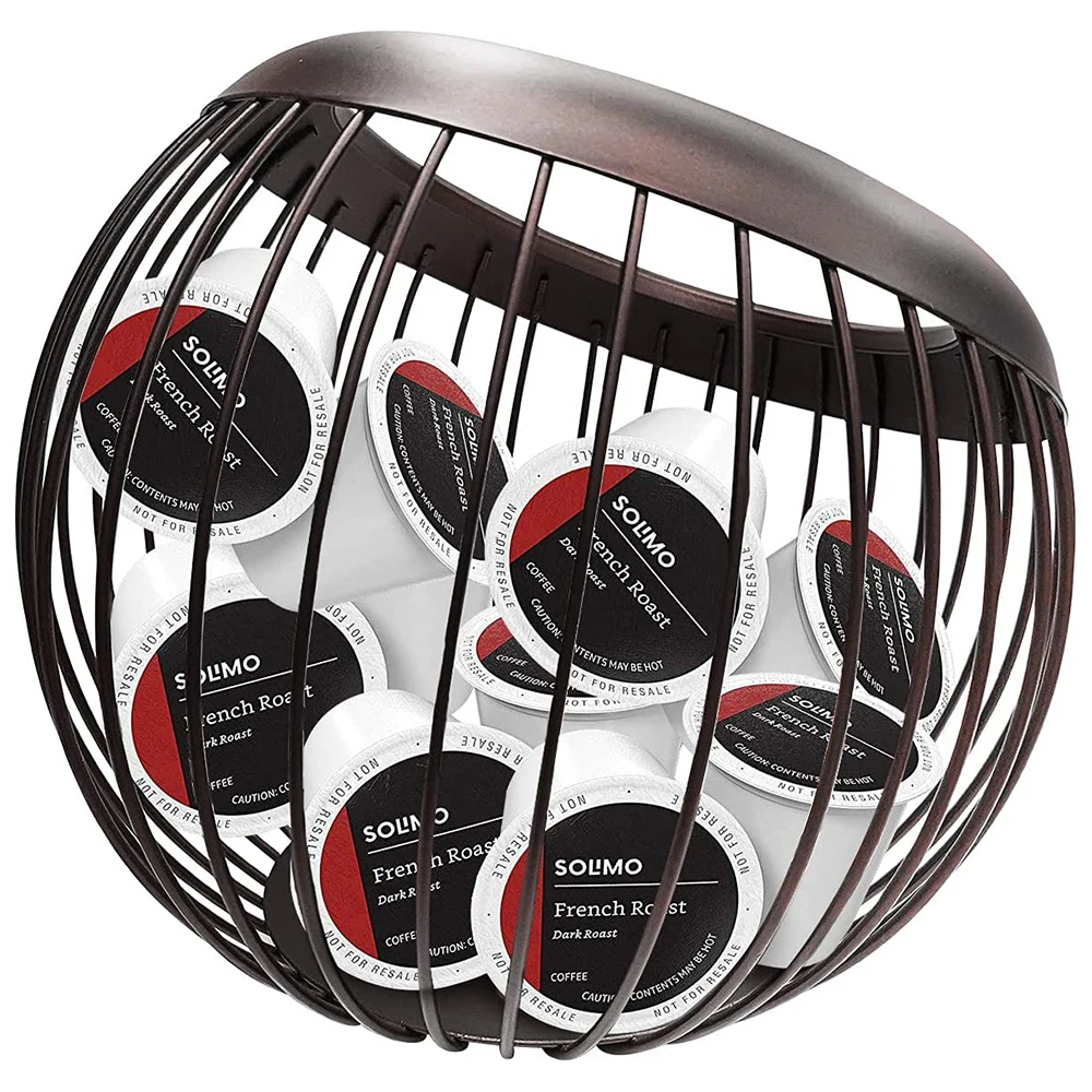 Large Capacity K Cup Holder and Espresso Pod Holder, Coffee Pod Organizer for Keurig Kcup Storage and Espresso Capsule Holder
Large Capacity K Cup Holder and Espresso Pod Holder, Coffee Pod Organizer for Keurig Kcup Storage and Espresso Capsule Holder
