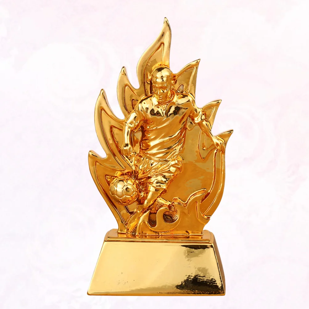 Small Award Trophy Resin Reward Prizes Decoration Football Shooter Awards Trophy with Base for Game Sports Gift (Golden)
Small Award Trophy Resin Reward Prizes Decoration Football Shooter Awards Trophy with Base for Game Sports Gift (Golden)