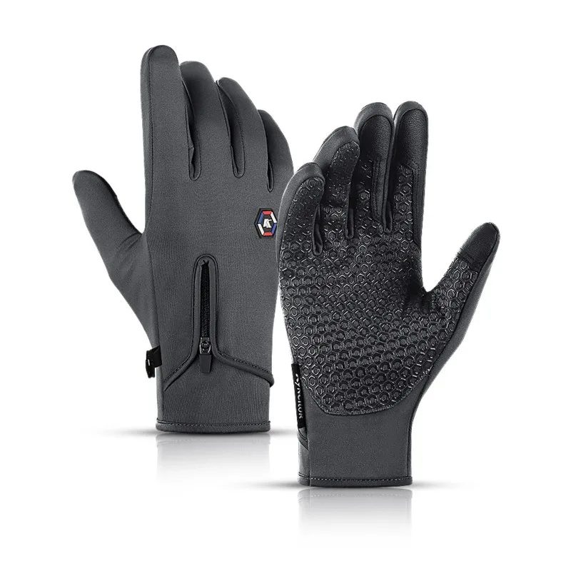 Winter Warm Touchscreen Zipper Cycling Gloves Waterproof Antislip Ski Bicycle Camping Motocycle Thermal Gloves for Men Women
Winter Warm Touchscreen Zipper Cycling Gloves Waterproof Antislip Ski Bicycle Camping Motocycle Thermal Gloves for Men Women