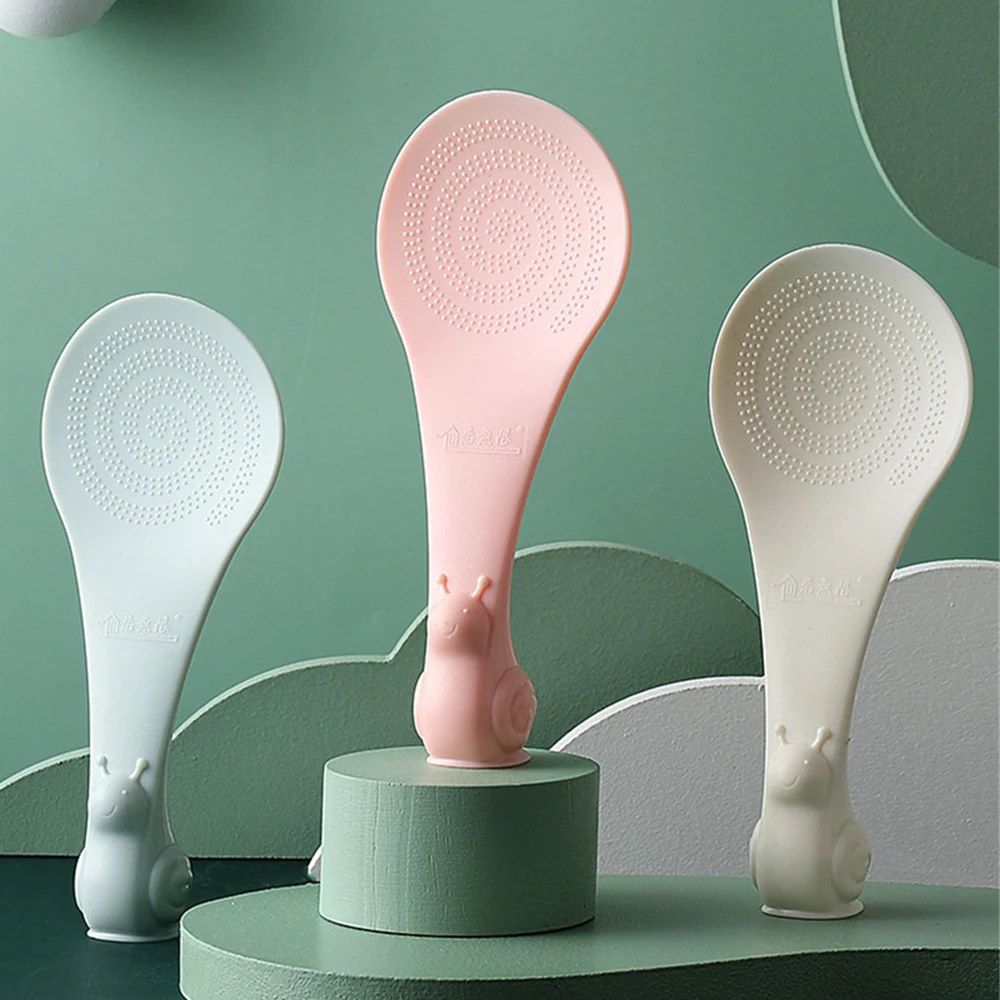 High Temperature Resistant Rice Shovel Can Stand Up Non-stick Rice Rice Spoon Snail Cartoon Electric Cooker Rice Spoon Tableware
High Temperature Resistant Rice Shovel Can Stand Up Non-stick Rice Rice Spoon Snail Cartoon Electric Cooker Rice Spoon Tableware