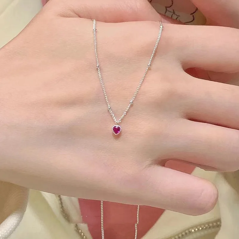 Cute Zircon Mini Heart Choker Necklace For Women Pendant Necklaces Collar Chain Korean Style Jewelry Gift
Cute Zircon Mini Heart Choker Necklace For Women Pendant Necklaces Collar Chain Korean Style Jewelry Gift