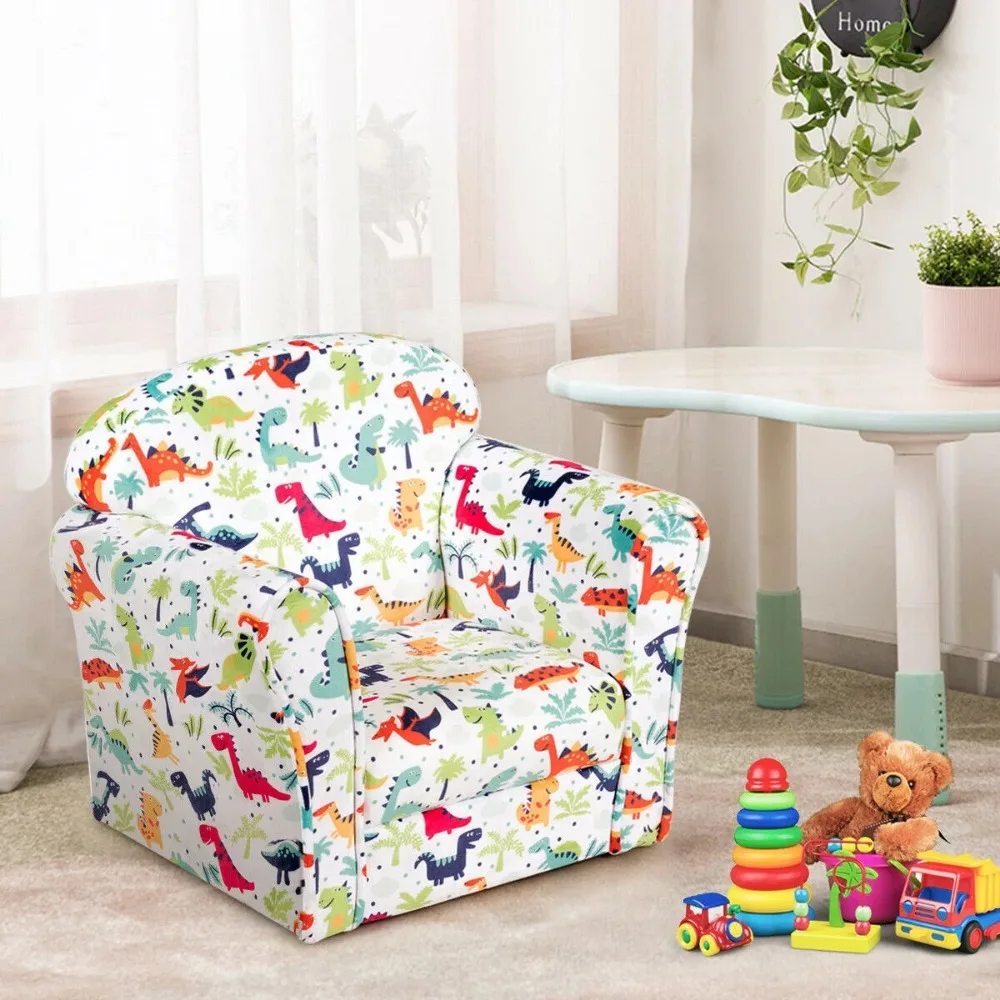 

Детское кресло для спальни, плюшевый детский диван с декоративными подушками-розовое мягкое детское кресло, детские стулья и стулья