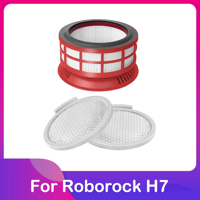 Подходит для ручного беспроводного пылесоса Xiaomi Mijia Roborock H7 Сменные аксессуары Передний и задний HEPA-фильтр Деталь для дома
Подходит для ручного беспроводного пылесоса Xiaomi Mijia Roborock H7 Сменные аксессуары Передний и задний HEPA-фильтр Деталь для дома