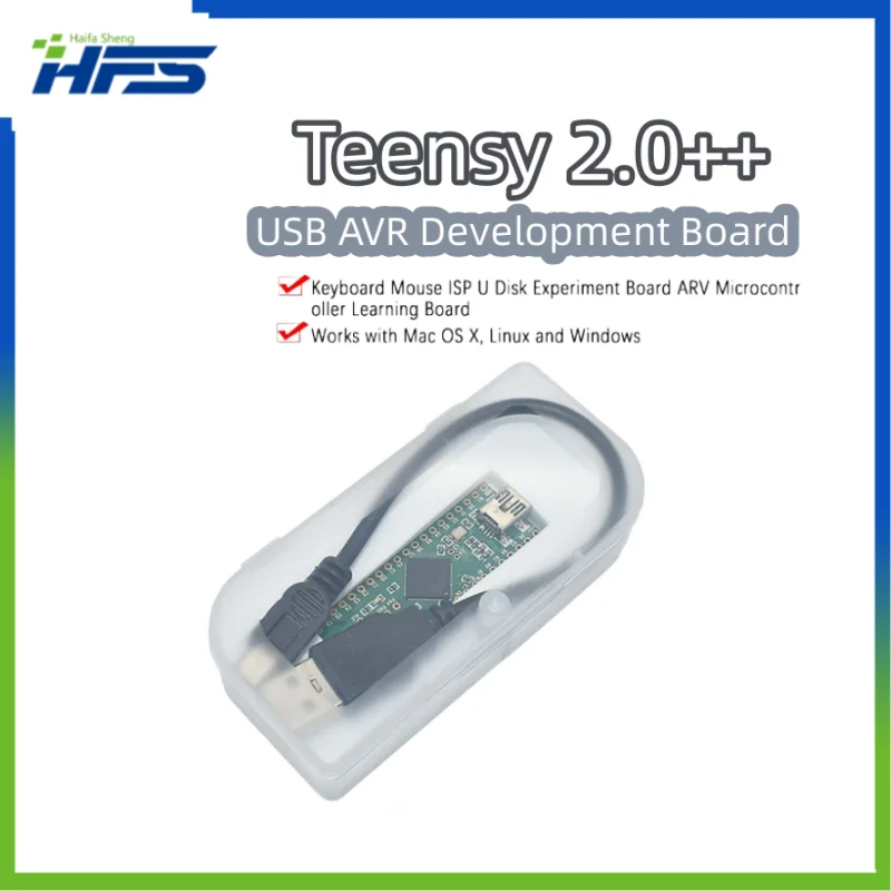 

Teensy USB AVR Development Board for Arduino, ISP U Disk, Keyboard and Mouse Experimental Board, AT90USB1286, 2.0