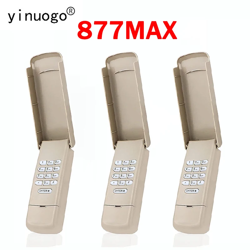 3 шт., клавиатура LiftMaster 877MAX для гаражных ворот, совместимая с 977LM 877LM 376LM 377LM, инструкция по беспроводному управлению, пульт дистанционного управления
3 шт., клавиатура LiftMaster 877MAX для гаражных ворот, совместимая с 977LM 877LM 376LM 377LM, инструкция по беспроводному управлению, пульт дистанционного управления