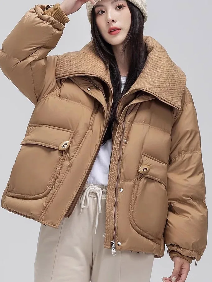 Женская одежда 2023, пуховик с отложным воротником, зимняя Новинка
Женская одежда 2023, пуховик с отложным воротником, зимняя Новинка