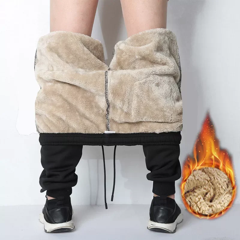 Men's Winter Pants Outside Warm Joggers Thicken Men Sweatpants Heavyweight Streetwear Fleece Trousers Men Pant|Casual Pants
Men's Winter Pants Outside Warm Joggers Thicken Men Sweatpants Heavyweight Streetwear Fleece Trousers Men Pant|Casual Pants
