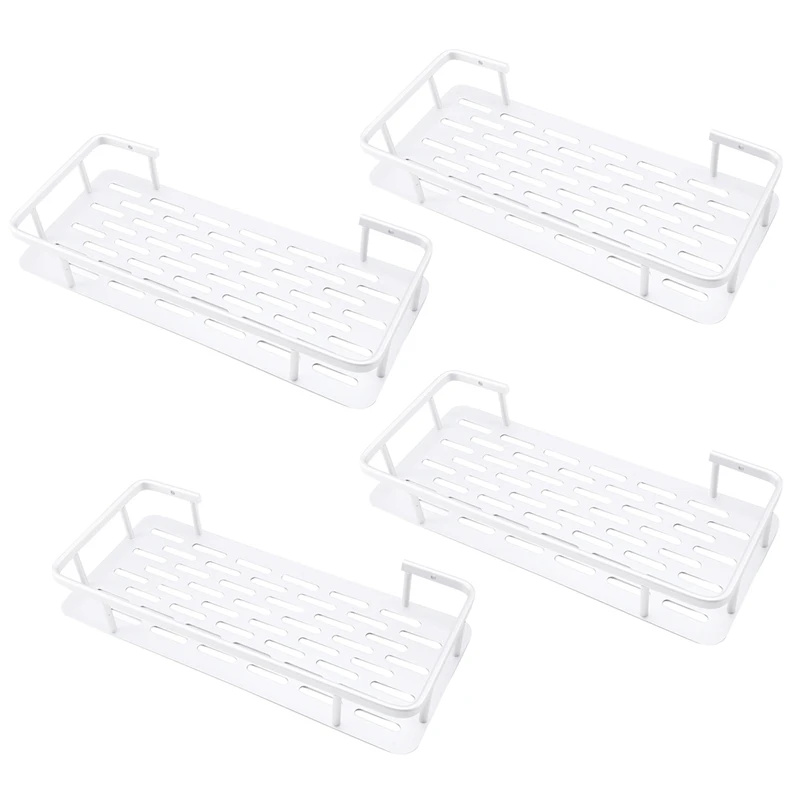 4X Shelf Shower Shelf Adhesive Aluminum Shower Caddy For Shampoo Holder Kitchen Rack Storage Organizer
4X Shelf Shower Shelf Adhesive Aluminum Shower Caddy For Shampoo Holder Kitchen Rack Storage Organizer