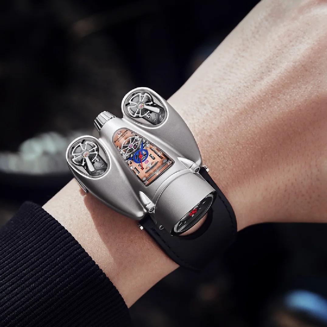 HANBORO Men Luxury Watch for men Fashion Wristwatch Luminous Waterproof Dual Movement Skeleton Automatic Mechanical man Watches
HANBORO Men Luxury Watch for men Fashion Wristwatch Luminous Waterproof Dual Movement Skeleton Automatic Mechanical man Watches