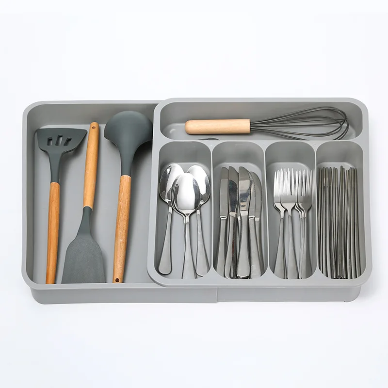 Cutlery Storage Tray Expandable Tableware Organizer Spoon Fork Storage Holder Kitchen Drawer Separation Box Container Cabinet
Cutlery Storage Tray Expandable Tableware Organizer Spoon Fork Storage Holder Kitchen Drawer Separation Box Container Cabinet