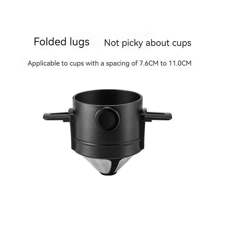 Portable Foldable Coffee Filter Stainless Steel Reusable Coffee Maker Mini Collapsible Paperless Coffee Dripper Cup
Portable Foldable Coffee Filter Stainless Steel Reusable Coffee Maker Mini Collapsible Paperless Coffee Dripper Cup
