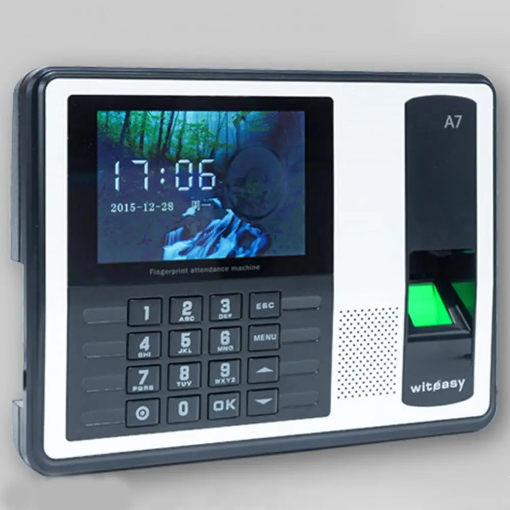 Attendance Machine Useful Energy-saving Safe Fingerprint Attendance Machine USB Data Manage for Office
Attendance Machine Useful Energy-saving Safe Fingerprint Attendance Machine USB Data Manage for Office