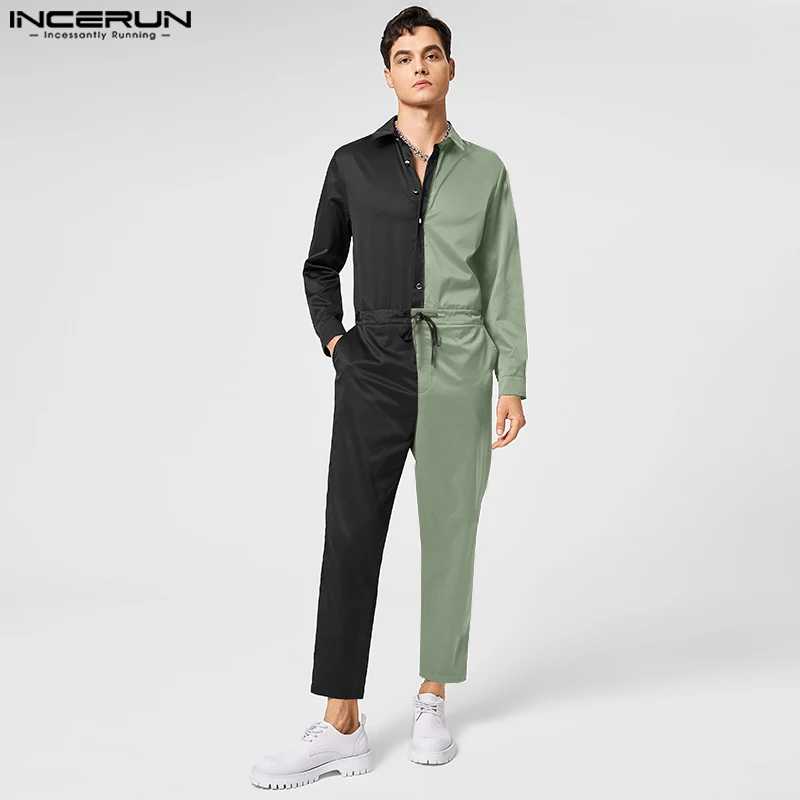 INCERUN Stylish Hot Sale New Men Bodysuit Street Long Sleeved Stitching Jumpsuits Party Fashion Patchwork Overalls Rompers S-5XL
INCERUN Stylish Hot Sale New Men Bodysuit Street Long Sleeved Stitching Jumpsuits Party Fashion Patchwork Overalls Rompers S-5XL