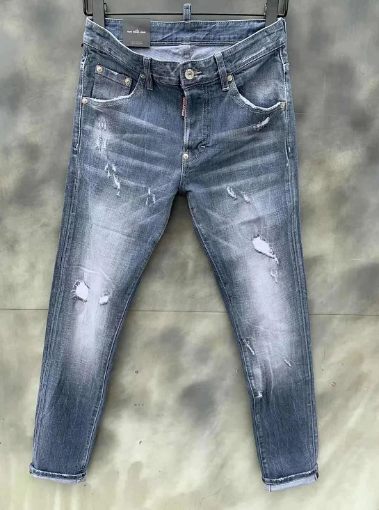 New Dsquared2 street Men’s and Women’s fashion trend casual cotton blue-gray denim Jeans size 44--54 008#
New Dsquared2 street Men’s and Women’s fashion trend casual cotton blue-gray denim Jeans size 44--54 008#