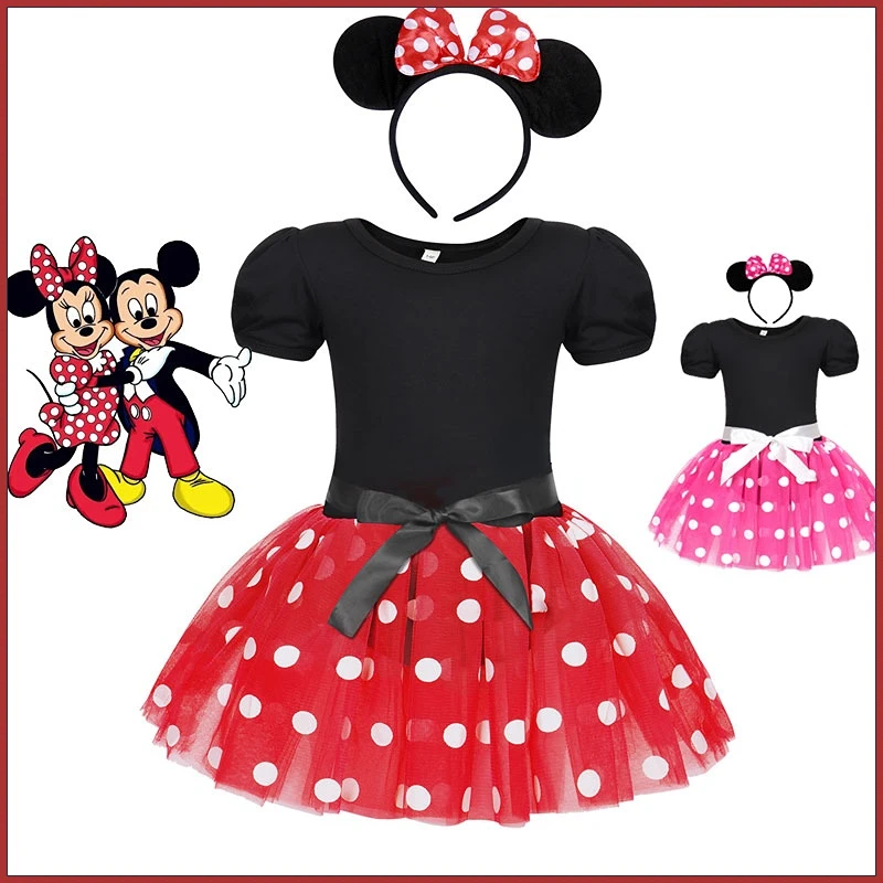 1-7Y Baby Mickey Min Nie Tutu Dress for Kids Girl Summer Dots Birthday Outfits Clothes Headband Children Girls Party Dress
1-7Y Baby Mickey Min Nie Tutu Dress for Kids Girl Summer Dots Birthday Outfits Clothes Headband Children Girls Party Dress