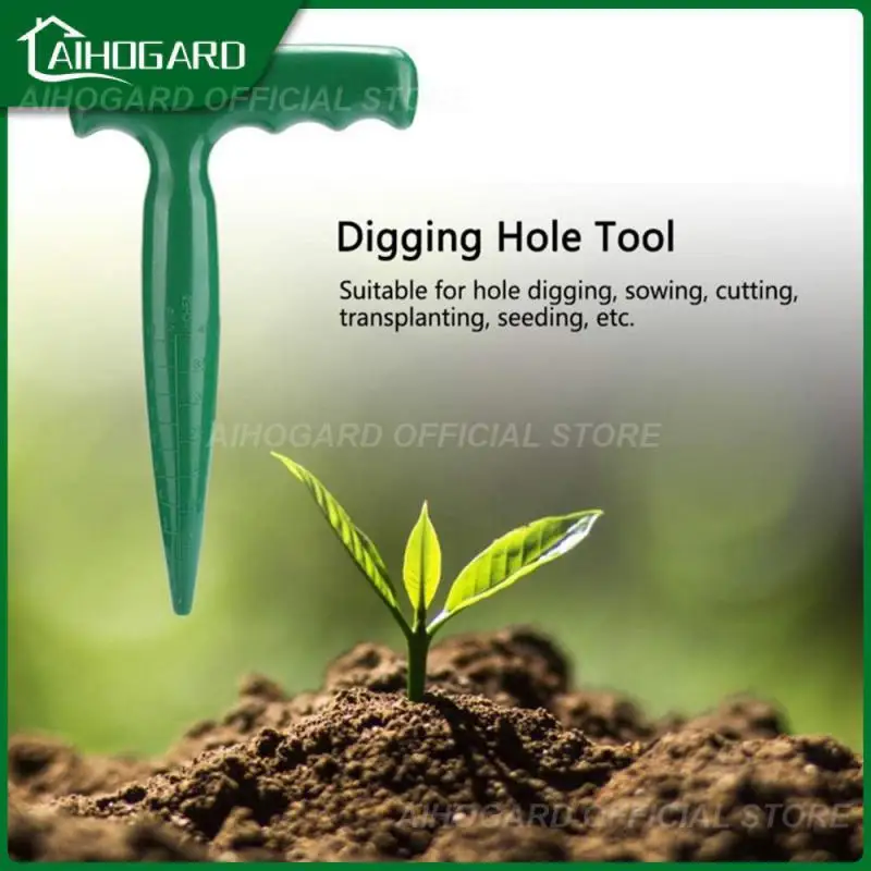 Soil Puncher Drilling Green Practical Garden Grip Transplanting Garden Planter Nursery Hole Punch Fertilizer Device Digging
Soil Puncher Drilling Green Practical Garden Grip Transplanting Garden Planter Nursery Hole Punch Fertilizer Device Digging