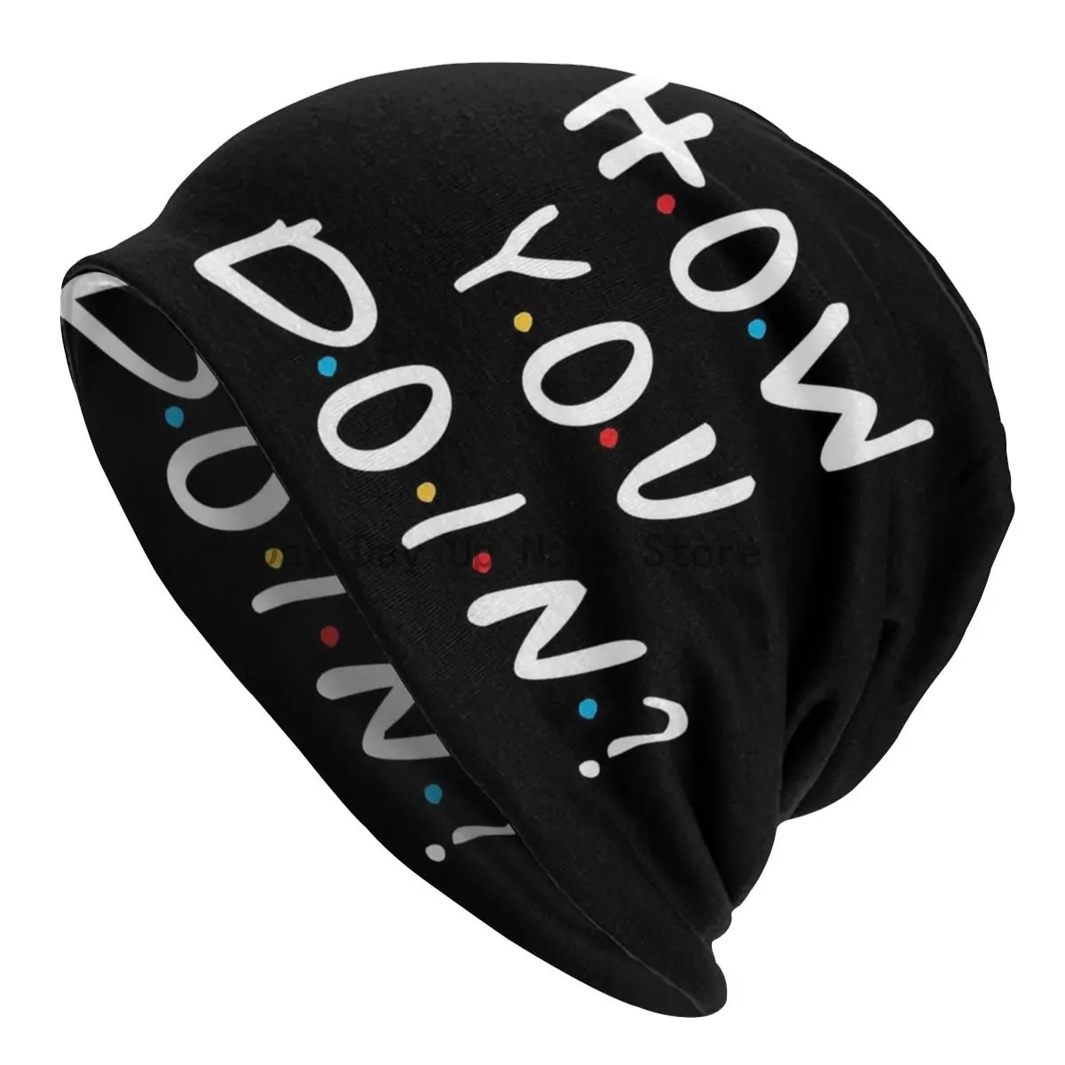 Friends Tv Show How You Doin Winter Bonnet Homme Slouchy Beanie Hat Hippie Funny Quote Ski Skullies Beanies Caps for Men Women
Friends Tv Show How You Doin Winter Bonnet Homme Slouchy Beanie Hat Hippie Funny Quote Ski Skullies Beanies Caps for Men Women