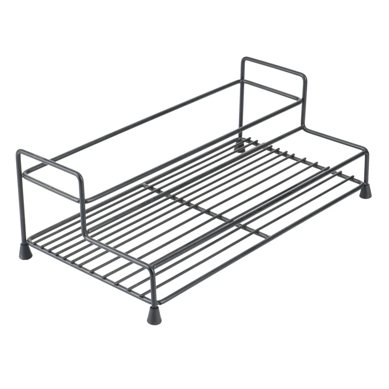 Iron Seasoning Rack Kitchen Supplies Household Single-Layer 2-Grid Seasoning Storage Rack Spice Storage Stand Black
Iron Seasoning Rack Kitchen Supplies Household Single-Layer 2-Grid Seasoning Storage Rack Spice Storage Stand Black