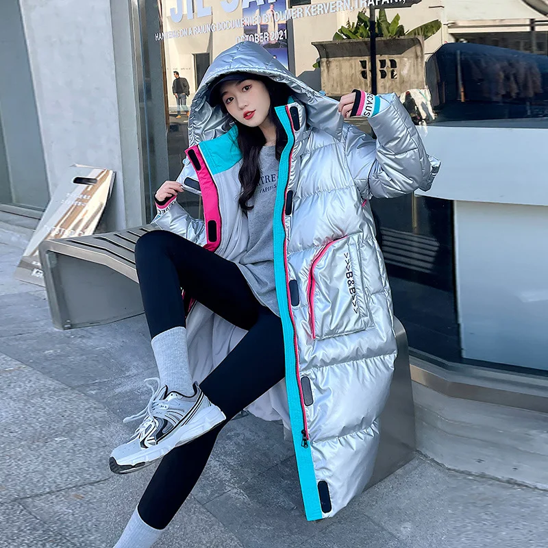 Outerwear Winter Warm Thicken Down Jackets Women Casual Shiny Letter Print Coats Clothing Loose Hooded Padded Jacket Coat Women
Outerwear Winter Warm Thicken Down Jackets Women Casual Shiny Letter Print Coats Clothing Loose Hooded Padded Jacket Coat Women