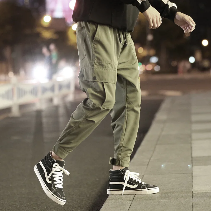 Fashion 2022 Work Pants Men's Long Spring Autumn Korean Loose Track Leg Harem Pants Casual Fashion Cargo Baggy Hosen Trousers
Fashion 2022 Work Pants Men's Long Spring Autumn Korean Loose Track Leg Harem Pants Casual Fashion Cargo Baggy Hosen Trousers