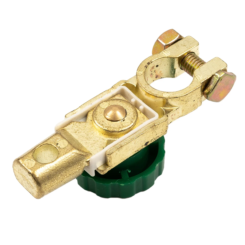 Heavy Duty Green Battery Disconnect Switch, 12V 24V, Power off Protection, Prevent Leakage, Zinc Alloy Copper Plated
Heavy Duty Green Battery Disconnect Switch, 12V 24V, Power off Protection, Prevent Leakage, Zinc Alloy Copper Plated