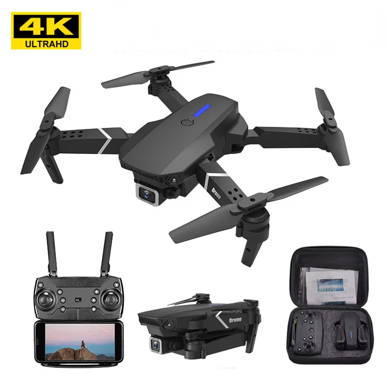 E88Pro RC Дрон 4K Профессиональный с 1080P широкоугольной HD-камерой складной Радиоуправляемый вертолет WIFI FPV высота Удержание одной кнопкой возврат
E88Pro RC Дрон 4K Профессиональный с 1080P широкоугольной HD-камерой складной Радиоуправляемый вертолет WIFI FPV высота Удержание одной кнопкой возврат