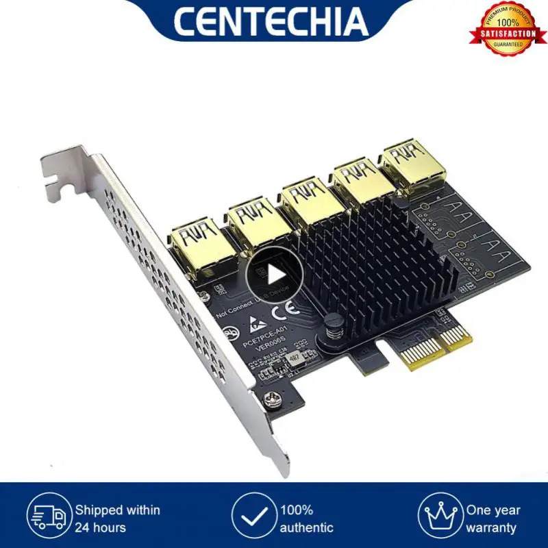 1/2/3PCS Pci Express Multiplier Riser Card Pci-e Slot Portable Pcie 1 To 5 Riser Adapter Black Plastic Pci-e Usb 3.0 Adapter
1/2/3PCS Pci Express Multiplier Riser Card Pci-e Slot Portable Pcie 1 To 5 Riser Adapter Black Plastic Pci-e Usb 3.0 Adapter