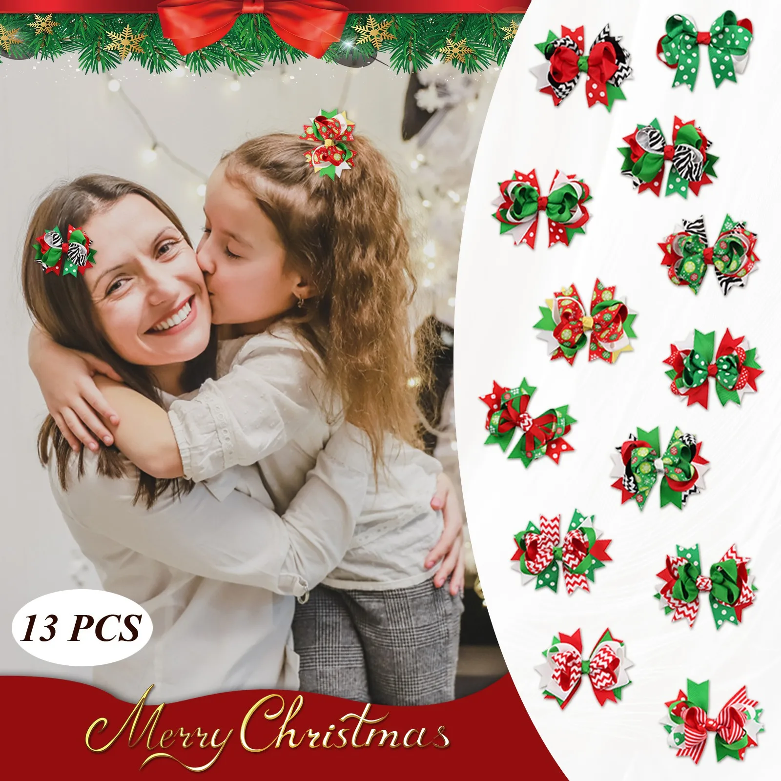 13 шт., детские заколки для волос
13 шт., детские заколки для волос