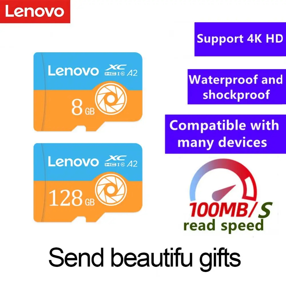 Карта памяти Lenovo128GB Micro TF SD класс 10 карта памяти 128GB 32GB 64GB 256GB Micro SD/TF флэш-карта памяти 128GB Micro TF SD
Карта памяти Lenovo128GB Micro TF SD класс 10 карта памяти 128GB 32GB 64GB 256GB Micro SD/TF флэш-карта памяти 128GB Micro TF SD