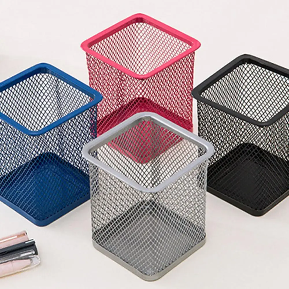 Holder Pencil School Pen Holder Office Mesh Metal Desk Makeup Storage Box Desktop Organizer Stand Case Stationery Brush Pot
Holder Pencil School Pen Holder Office Mesh Metal Desk Makeup Storage Box Desktop Organizer Stand Case Stationery Brush Pot
