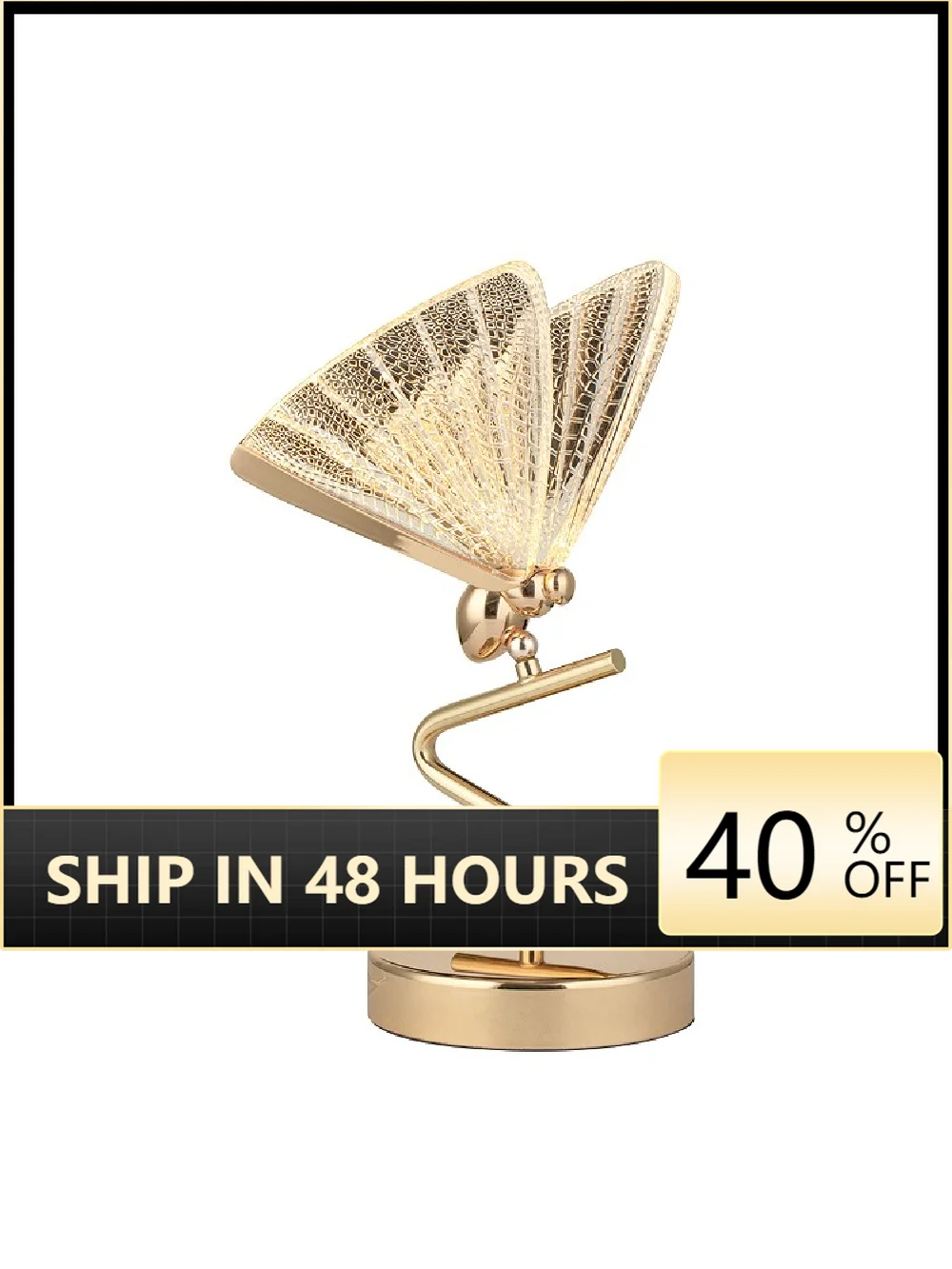 Creative Butterfly Shape LED Table Light Zinc Alloy Modern Luxury Designer Table Lamp For Bedroom Bedside Home Decoration Gold
Creative Butterfly Shape LED Table Light Zinc Alloy Modern Luxury Designer Table Lamp For Bedroom Bedside Home Decoration Gold