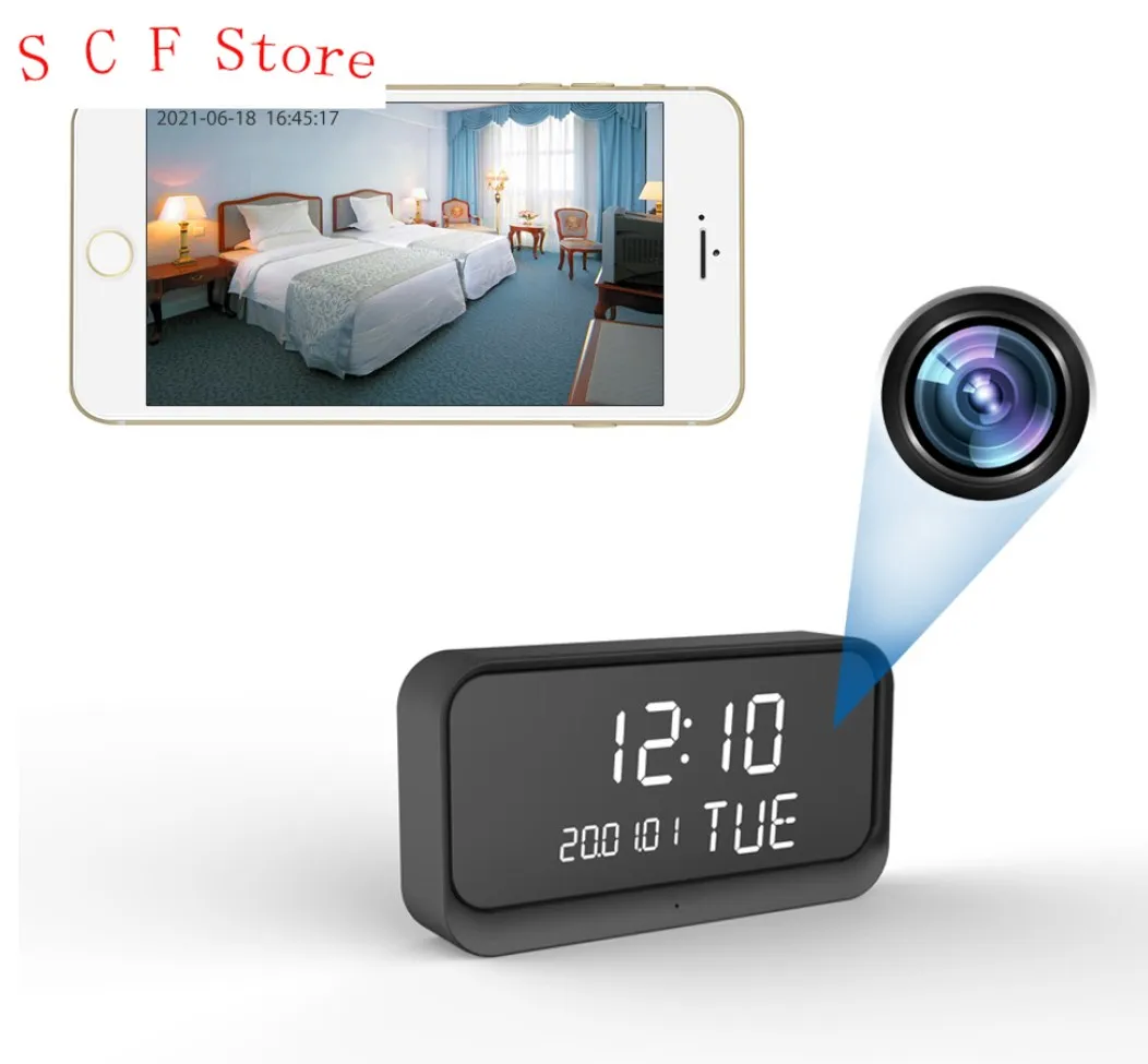 Smart Clock Camera 1080P HD Home Security Surveillance with Night Vision WiFi Camera
Smart Clock Camera 1080P HD Home Security Surveillance with Night Vision WiFi Camera