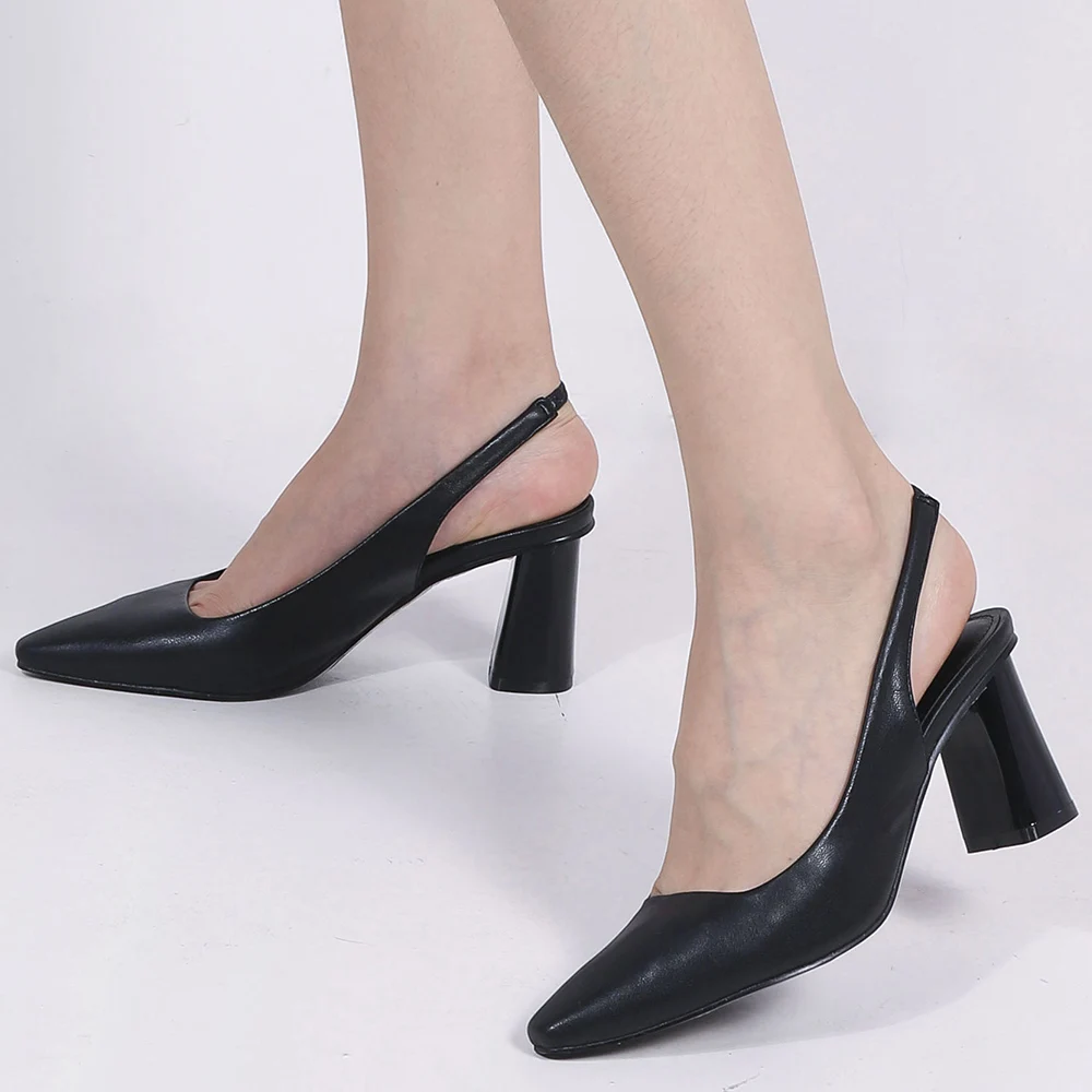 Туфли-лодочки женские на высоком квадратном каблуке, босоножки с ремешком на пятке, кожаная обувь с пряжкой и острым носком, размеры 34-40
Туфли-лодочки женские на высоком квадратном каблуке, босоножки с ремешком на пятке, кожаная обувь с пряжкой и острым носком, размеры 34-40