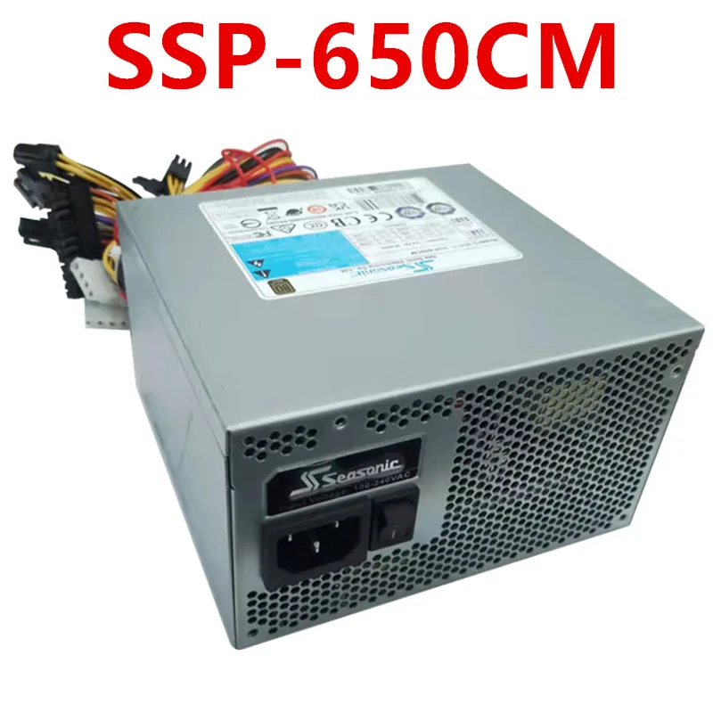 Original New Switching Power Supply For Seasonic 80plus Gold 650W For SSP-650CM
Original New Switching Power Supply For Seasonic 80plus Gold 650W For SSP-650CM