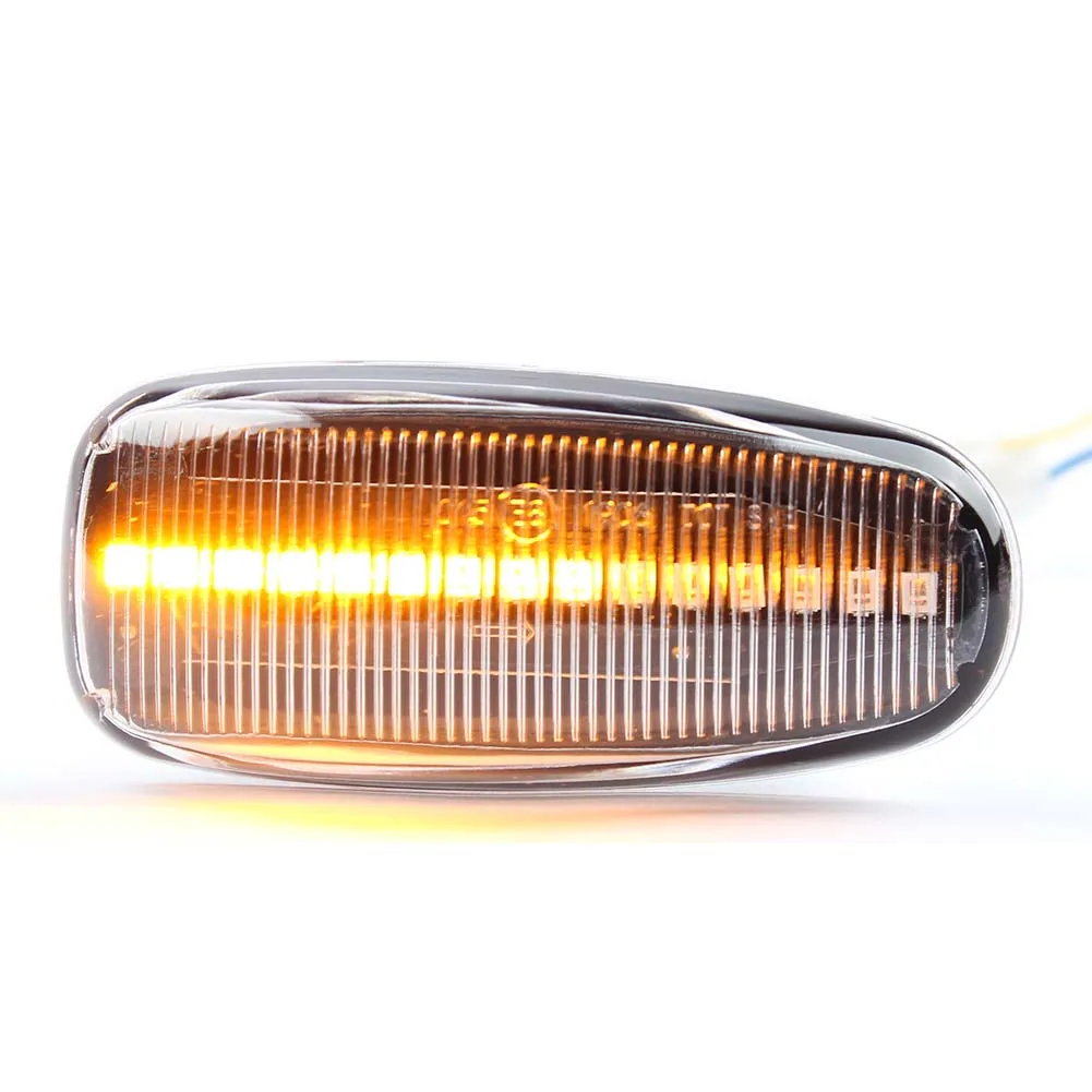 Lights LED Turn Signal 12V DC ABS Plastic+LED Side Dynamic LED Bulbs Replace Existing Halogen Bulbs 50000hours
Lights LED Turn Signal 12V DC ABS Plastic+LED Side Dynamic LED Bulbs Replace Existing Halogen Bulbs 50000hours