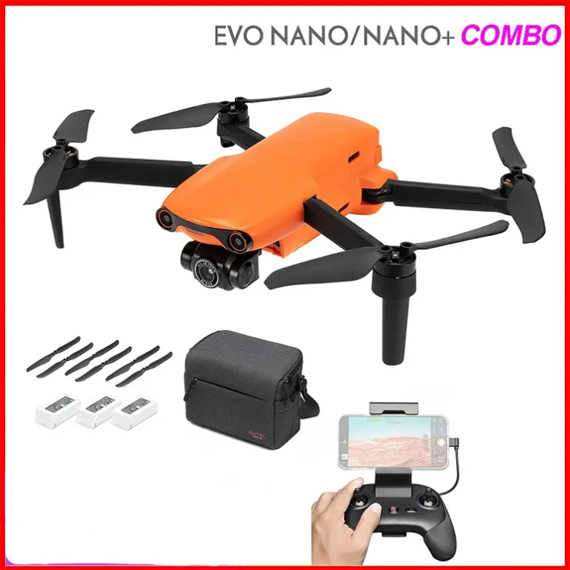 New Autel Robotics EVO Nano Combo / Nano Plus Combo Nano Combo 4K Camera Drone with Charger Batteries Accessories Parts
New Autel Robotics EVO Nano Combo / Nano Plus Combo Nano Combo 4K Camera Drone with Charger Batteries Accessories Parts