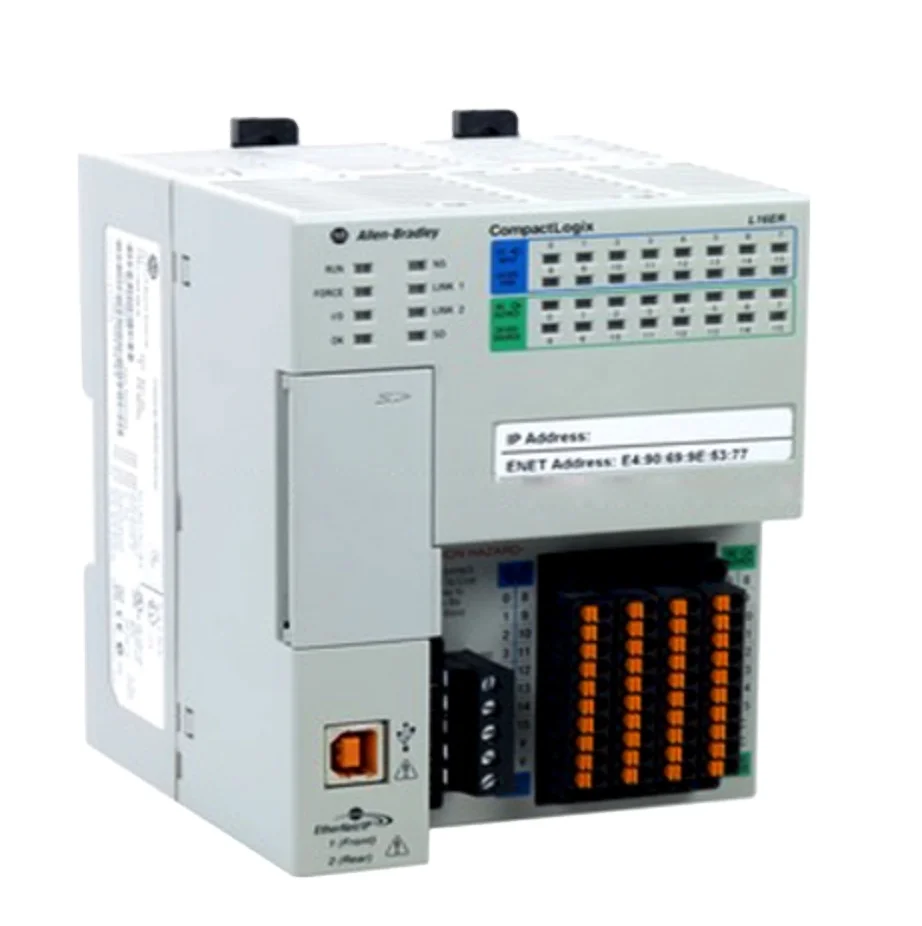 Новый оригинальный заводской Контроллер Allen Bradley 1769-L16ER-BB1B Compact logix 5370 L1
Новый оригинальный заводской Контроллер Allen Bradley 1769-L16ER-BB1B Compact logix 5370 L1