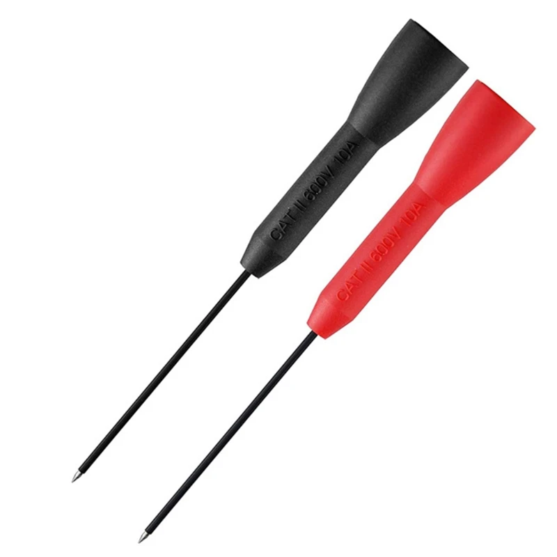 2 Pcs Insulation Piercing Needle Test Probe Pins Multimeter Test Probe Red Black
2 Pcs Insulation Piercing Needle Test Probe Pins Multimeter Test Probe Red Black