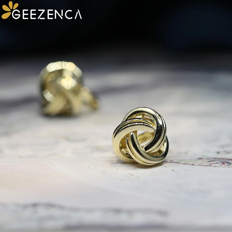 GEEZENCA 925 Sterling Silver Gold Plated Circle Stud Earrings For Women Minimalism Geometric French Style Earring 2022 New Trend
GEEZENCA 925 Sterling Silver Gold Plated Circle Stud Earrings For Women Minimalism Geometric French Style Earring 2022 New Trend