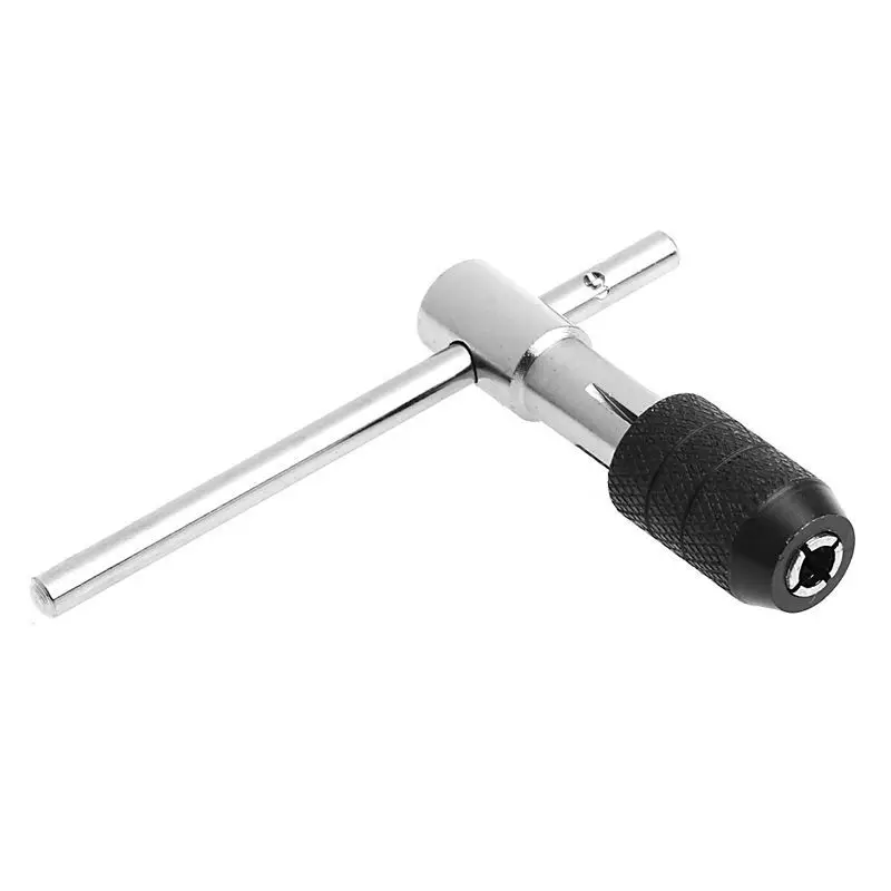 1pc Ratcheting T-Handle Tap Wrench Applicable M3-M6 45# Steel Material For Mechanical Repair Reamer Hand Tool Workshop Tools
1pc Ratcheting T-Handle Tap Wrench Applicable M3-M6 45# Steel Material For Mechanical Repair Reamer Hand Tool Workshop Tools