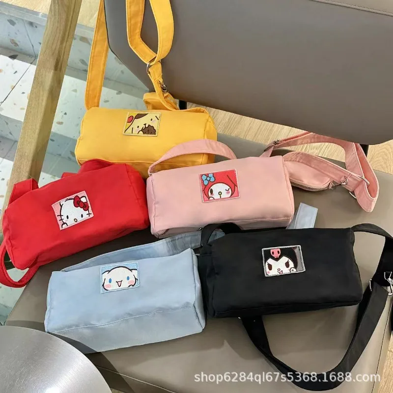 New Sanrio Hello Kitty My Melody Kuromi Cinnamoroll Shoulder Bag Cartoon Cute Messenger Bag Everyday Versatile Girl Gift
New Sanrio Hello Kitty My Melody Kuromi Cinnamoroll Shoulder Bag Cartoon Cute Messenger Bag Everyday Versatile Girl Gift