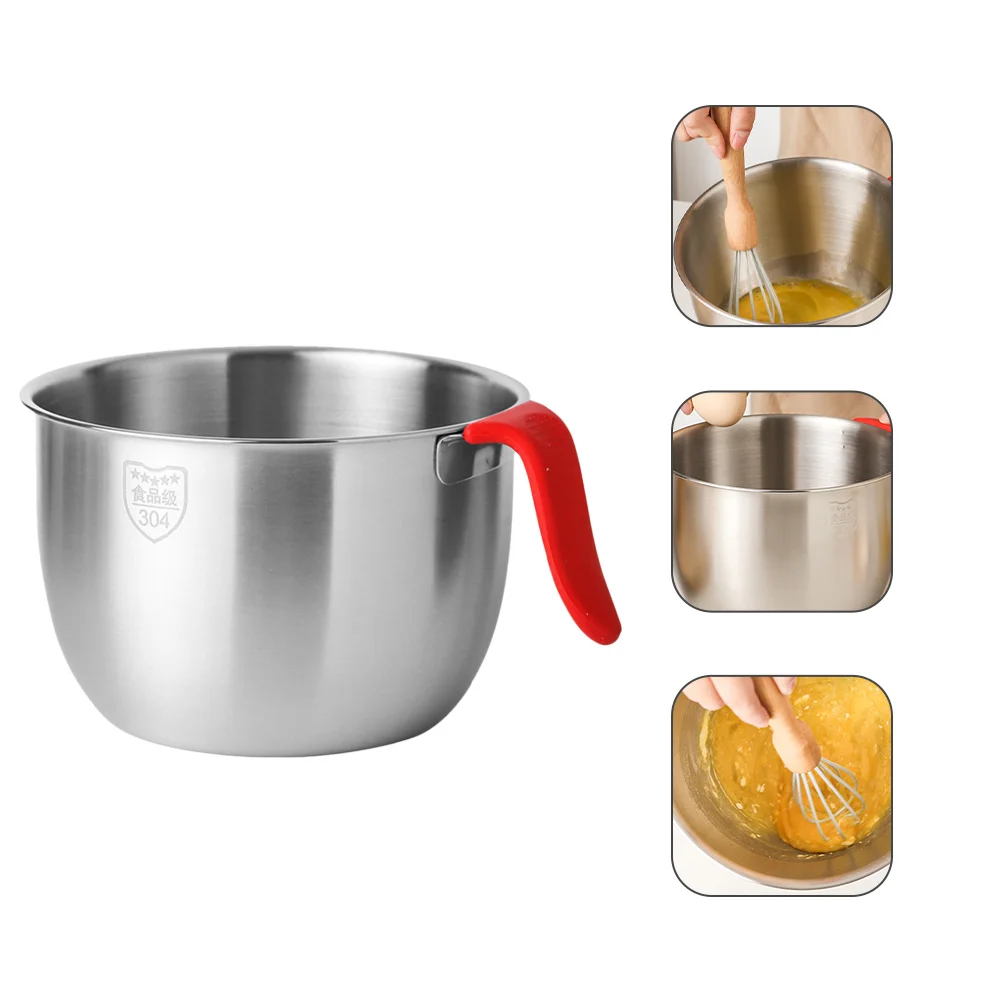 Bowl Mixing Bowls Steel Stainless Baking Salad Metal Egg Kitchen Foodprep Beating Dough Container Large Batter Serving Handle
Bowl Mixing Bowls Steel Stainless Baking Salad Metal Egg Kitchen Foodprep Beating Dough Container Large Batter Serving Handle