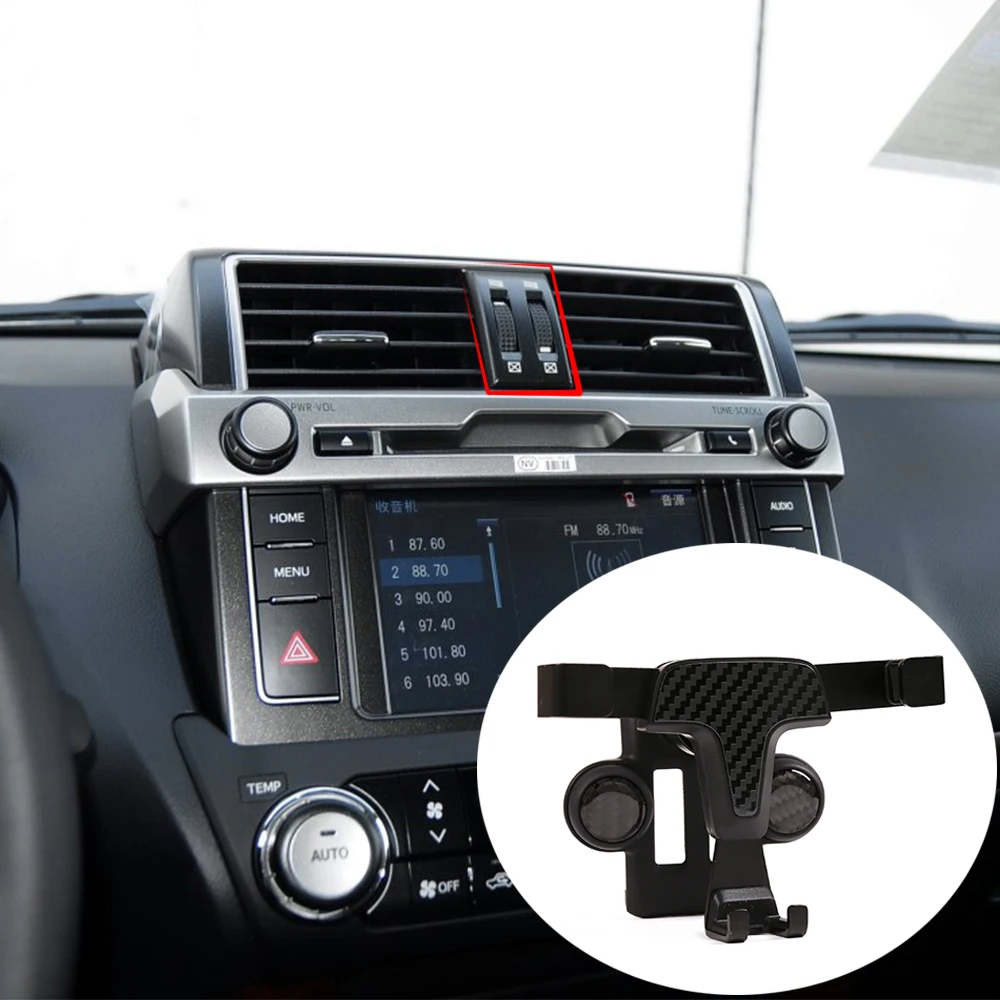 2 Style ABS Carbon Fiber Mobile Phone Holder Trim for Toyota Land Cruiser Prado FJ150 150 2014-2019 toyota phone accessories k
2 Style ABS Carbon Fiber Mobile Phone Holder Trim for Toyota Land Cruiser Prado FJ150 150 2014-2019 toyota phone accessories k