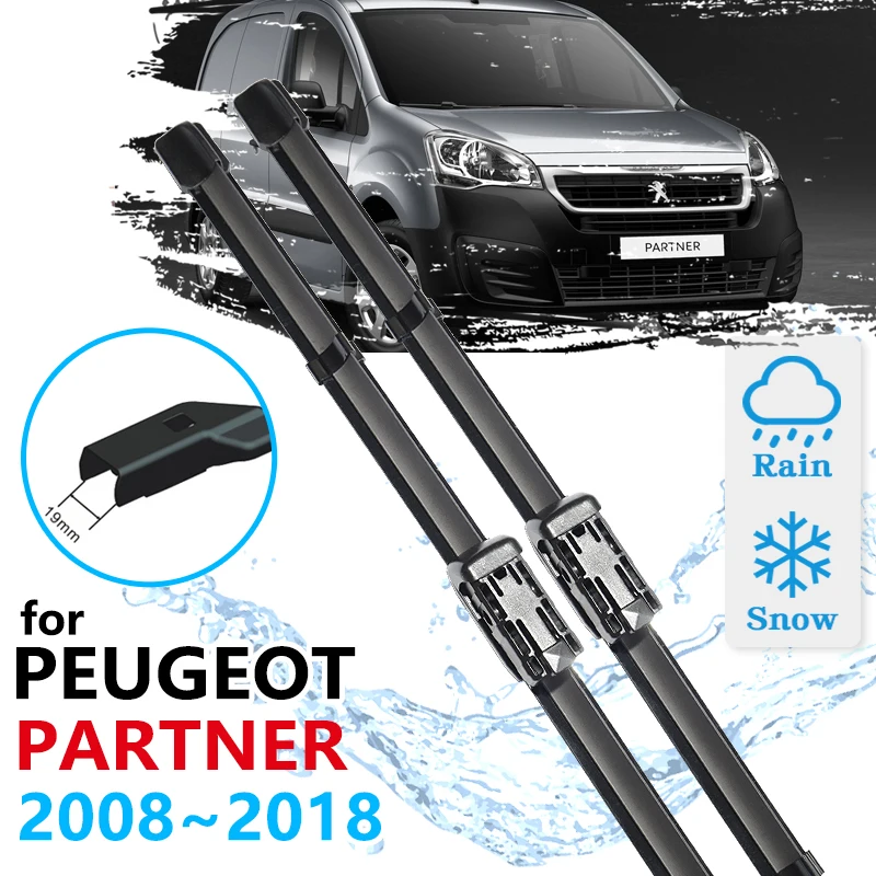 Car Front Wiper Blades For Peugeot Partner 2008~2018 Cleaning Windscreen Windshield Accessories Brushes Brushes Washer 2pcs Auto
Car Front Wiper Blades For Peugeot Partner 2008~2018 Cleaning Windscreen Windshield Accessories Brushes Brushes Washer 2pcs Auto