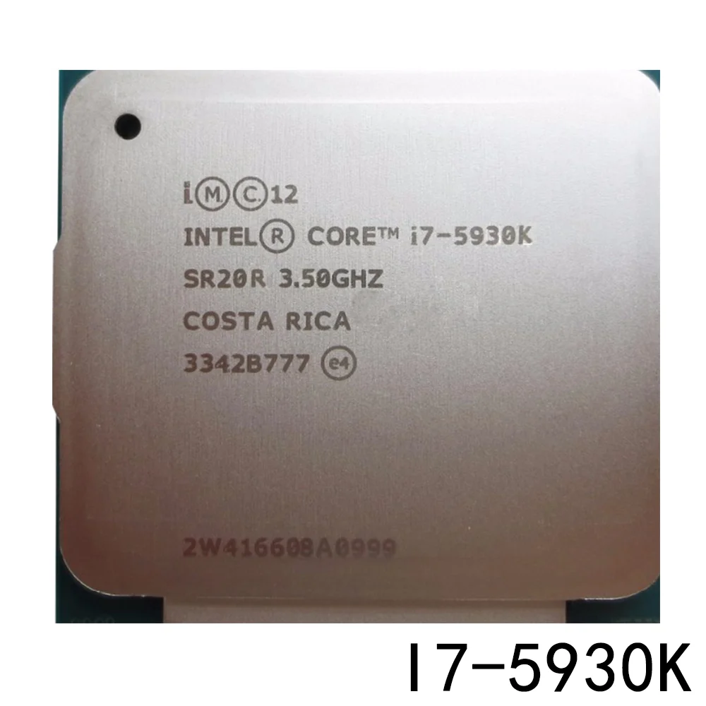 

Оригинальный процессор Intel CORE i7, процессор i7-5930K 3,50 ГГц 15M 6-ядерный i7 5930K Socket2011-3, бесплатная доставка