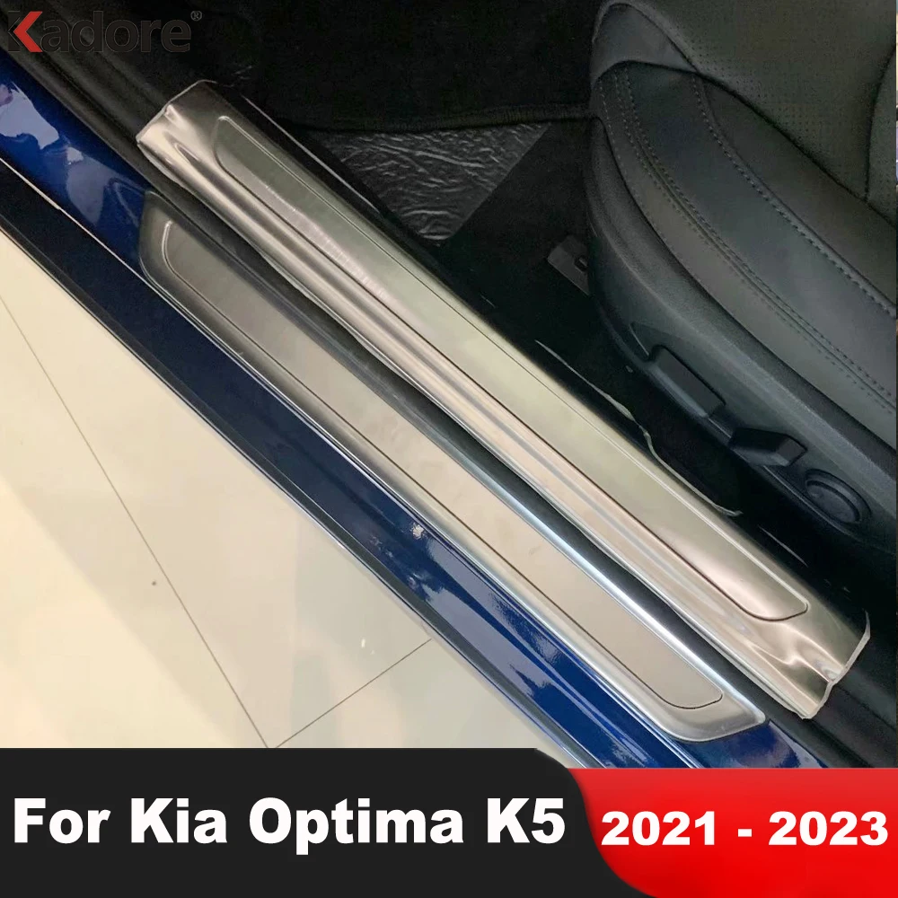 Для Kia Optima K5 2021 2022 2023 нержавеющая внутренняя и внешняя Накладка на порог двери Накладка защитная накладка Gurad наклейка аксессуары
Для Kia Optima K5 2021 2022 2023 нержавеющая внутренняя и внешняя Накладка на порог двери Накладка защитная накладка Gurad наклейка аксессуары