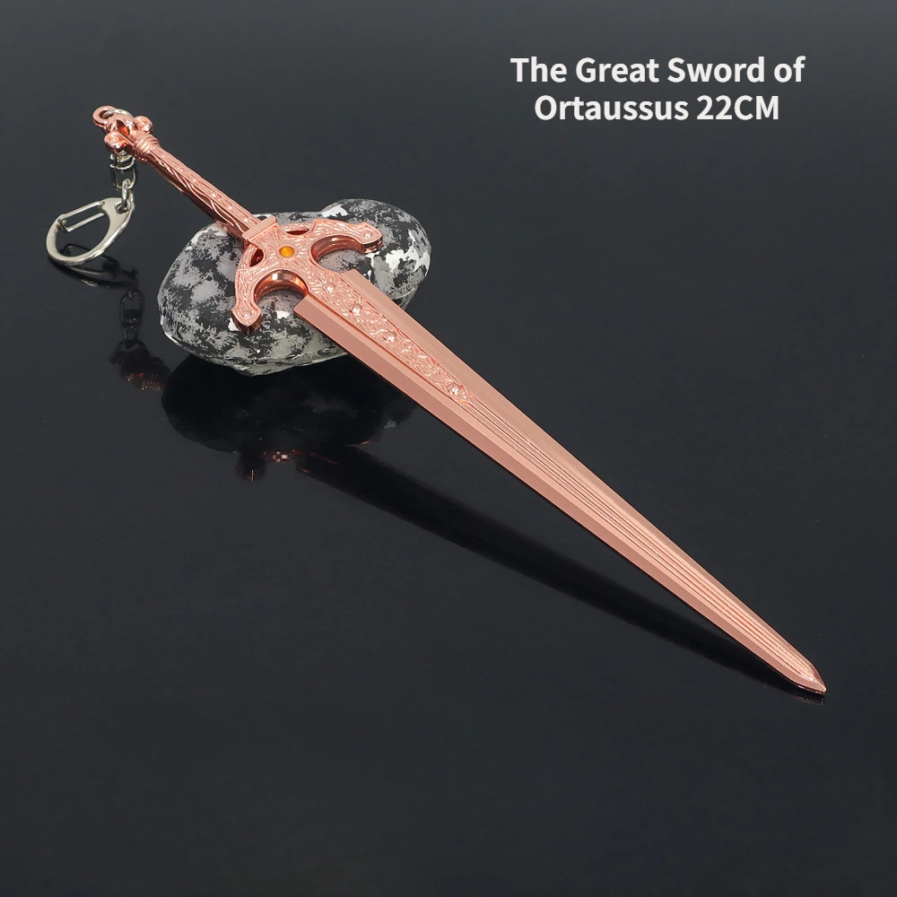 Game Weapon Anime Surrounding 22CM Otothis Sword Zinc Alloy Weapon Model Crafts Weapon Decoration Collection Toys Gifts
Game Weapon Anime Surrounding 22CM Otothis Sword Zinc Alloy Weapon Model Crafts Weapon Decoration Collection Toys Gifts