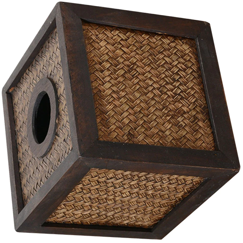 Tissue Hand Woven Holder Wicker Bamboo Woven Tissue Holder Paper Box Napkin Organizer For Table
Tissue Hand Woven Holder Wicker Bamboo Woven Tissue Holder Paper Box Napkin Organizer For Table